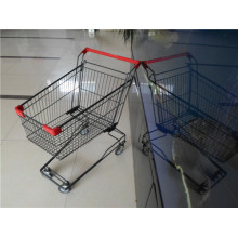 Asian Style Shopping Cart with Baby Seat and Coin Lock System